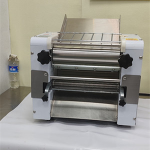 Macchina Elettrica per Stendere l'Impasto, Laminatrice Automatica per Panetteria, Pressa a Rulli per Appiattire Croissant, Pane, Pizza e Pasta - Product Image 6