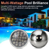 Projecteur LED pour piscine extérieure IP68 Par56 12V AC DC pour spas et éclairage de piscines sous-marines
