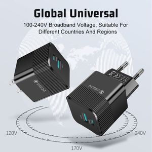 25W Super <b>Fast</b> <b>Charging</b> Head USB + PD Flash Charger with US/EU/Korea Travel <b>Plug</b> - Product Image 4