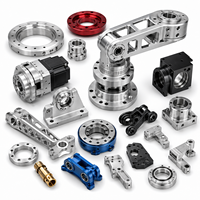 Pièces de bras robotisé OEM, usinage CNC 5 axes, composants robotiques en aluminium et acier inoxydable pour équipements d'automatisation industrielle