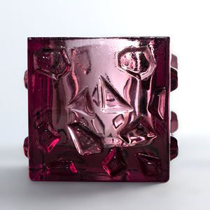 Luxe glazen asbak, grote capaciteit, huishoudelijke asbak, persoonlijkheid, woonkamer, kantoor, vierkante asbak, decoratie - Product Image 2