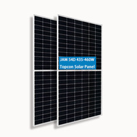 Panneau solaire monocristallin bifacial de type N JA 620W JAM66D45LB 605-630W à double verre, module PV 620W 132 cellules en gros, en stock