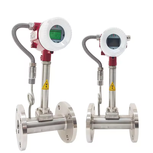 液晶智能沼气涡流流量计 IP67 法兰式不锈钢 OEM RS485 Modbus DN15-DN300 - Product Image 6