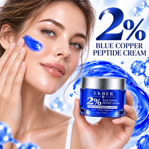 <span class=keywords><strong>Crema</strong></span> Facial Dermocosmética EKBER Custom Consintration 2% con Péptidos de Cobre Azul y 2% GHK-Cu, Ácido Hialurónico - Product Image 1