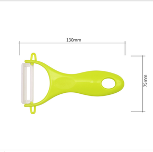 Éplucheur multifonction créatif en céramique pour fruits et légumes, outil de cuisine domestique, couteau éplucheur en plastique pour pommes et pommes de terre - Product Image 6