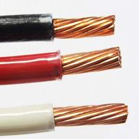 Conducteur en cuivre de haute qualité PVC isolé gainé de nylon AWG 1 THNN Wire #12 THHN Wire #10