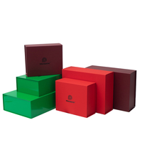 Kraft brun recyclé Artcard boîte-cadeau en carton de luxe emballage de commerce électronique bijoux personnalisés boîte en papier de bonbons feuille spécifications