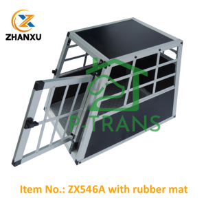 Popüler tek kapı alüminyum taşıma köpek kafesi ZX546A - Product Image 3
