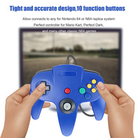 Manette Honcam Mandos 64, contrôleur de jeu filaire pour N64 Nintendo 64