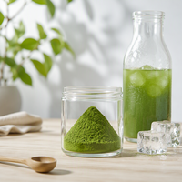 Poudre de thé vert matcha pour la fabrication alimentaire et la production de boissons, vente en gros, approvisionnement OEM, thé santé BMT001