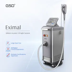 Gsd máquina laser 308 excimer, máquina máquina laser 308nm, psoríase, vitiligo