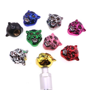 ฝาครอบวาล์วยาง ABS 8V1 ป้องกันฝุ่น สำหรับรถยนต์/จักรยาน/มอเตอร์ไซค์ 9 สี - Product Image 1