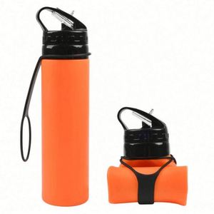 Custom Logo Silicone Collapsible Leak-Proof Large Capacity Travel Mug - Product Image 3