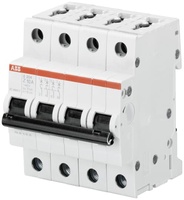 Disjoncteur miniature S204 Z 16A - 10 kA System Pro M Compact Z, 4 pôles, pouvoir de coupure 6 kA, 16A, 440V AC, 110V