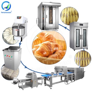 Croissant oceano macchina per fare il pane pasta automatica Croissant laminazione linea di produzione panetteria - Product Image 1