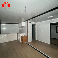Tiny Homes Luxury - Maison conteneur en acier extensible de 20 pieds ou 40 pieds, 2 chambres, intérieur étanche, hauteur intérieure 2,4 mètres, maison mobile