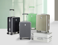 Ensembles de bagages en polycarbonate de la meilleure qualité valise en PC légère de marque privée sacs de bagage à main de la compagnie aérienne