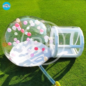Grand ballon gonflable commercial en PVC tente à bulles dôme Igloo transparent château blanc <span class=keywords><strong>maison</strong></span> de rebond <span class=keywords><strong>maison</strong></span> à bulles gonflable - Product Image 3