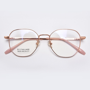 Gafas ópticas con marco de titanio personalizadas, diseño asiático, buena venta - Product Image 1