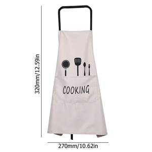 <span class=keywords><strong>Tablier</strong></span> <span class=keywords><strong>de</strong></span> <span class=keywords><strong>cuisine</strong></span> imperméable et étanche à l'huile, pour femmes, bavette <span class=keywords><strong>de</strong></span> cuisson ménager réglable avec poche, accessoires d'outils <span class=keywords><strong>de</strong></span> nettoyage - Product Image 6