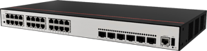 Commutateur Ethernet Gigabit 24 ports S5735-L24P4XE-A-V2, 4 ports 10G SFP+, commutateur réseau avec console USB pour les entreprises - Product Image 5