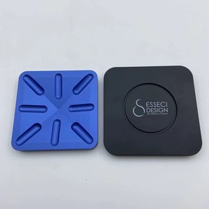 Custom CNC Milling & Wire EDM Stainless Steel/Aluminum Square Mold Plate Blue Black Anodizing Precision Machining Tooling Parts - Product Image 2
