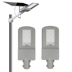 Smart Solar LED Street Light IP65 Aluminum Housing High Efficiency Solar Battery <b>Control</b> - Product Image 3
