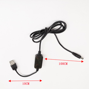 यूएसबी 5V करने के लिए 4.2V 8.4V 12.6V डीसी <span class=keywords><strong>3.5mm</strong></span> 5.5mm चार्जर एडाप्टर केबल मजबूत प्रकाश टॉर्च हेडलाइट चार्ज केबल 18650 विशेष - Product Image 6