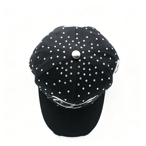 Cappello Trucker a 5 Pannelli con Strass Luccicanti, Fodera in Raso, Logo Personalizzato con Ricamo ad Alta Frequenza e Stampa, Gorras - Product Image 6