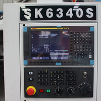 Machine à tournage CNC à lit incliné SK6340S avec anneau d'étanchéité, commande FANUC, fabricant automatique de joints hydrauliques avec logiciel informatique