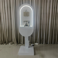 Offre Spéciale : Cabine Téléphonique Métallique pour Mariage avec Éclairage LED et Livre d'Or Audio – Idéale pour Décoration Extérieure de Fêtes de Mariage