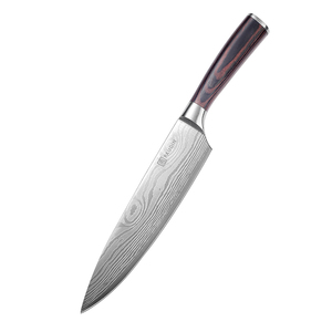 Custom 10 Pcs <strong>sharp</strong> Wooden German Stainless Steel Japanese 67 Layer Damascus Steak Santok Chef Modern <strong>Knives</strong> Kitchen <strong>Knife</strong> <strong>Set</strong> - Product Image 2