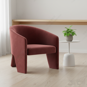 Fauteuil individuel de style italien, luxe léger, design de designer, pour bureau, réception d'hôtel, <span class=keywords><strong>chaise</strong></span> de loisirs, <span class=keywords><strong>chaise</strong></span> de réunion minimaliste nordique - Product Image 1