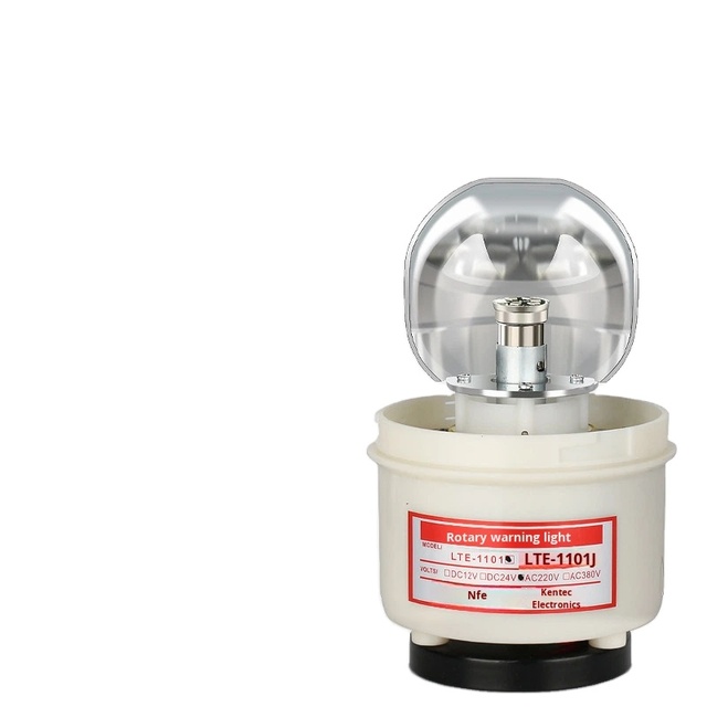 LTD-1101J Rotating Magnetic Warning Light LED Strobe Flashlight 24V/12V/220V/380V Audio and Visual Alarm