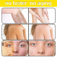 Huile de gommage extra forte lotion jaune pour le visage et le corps pour le blanchiment des articulations et des cicatrices