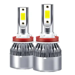 LED-Scheinwerfer Auto C6 LED H1 H3 H4 H7 H11 9005 9006 9007 9008 Luces LED C6 LED-Scheinwerfer lampen für Auto Lighting System