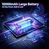 Tablette PC Android 15 AI 11 pouces MTK Dimensity 6200 Octa Core 8 Go RAM 256 Go ROM Écran 1200*1920 10000 mAh 5G Personnalisable OEM