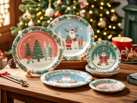 Assiettes biodégradables de différentes tailles, résistantes, pour fêtes, pique-niques, restaurants, assiettes en papier jetables