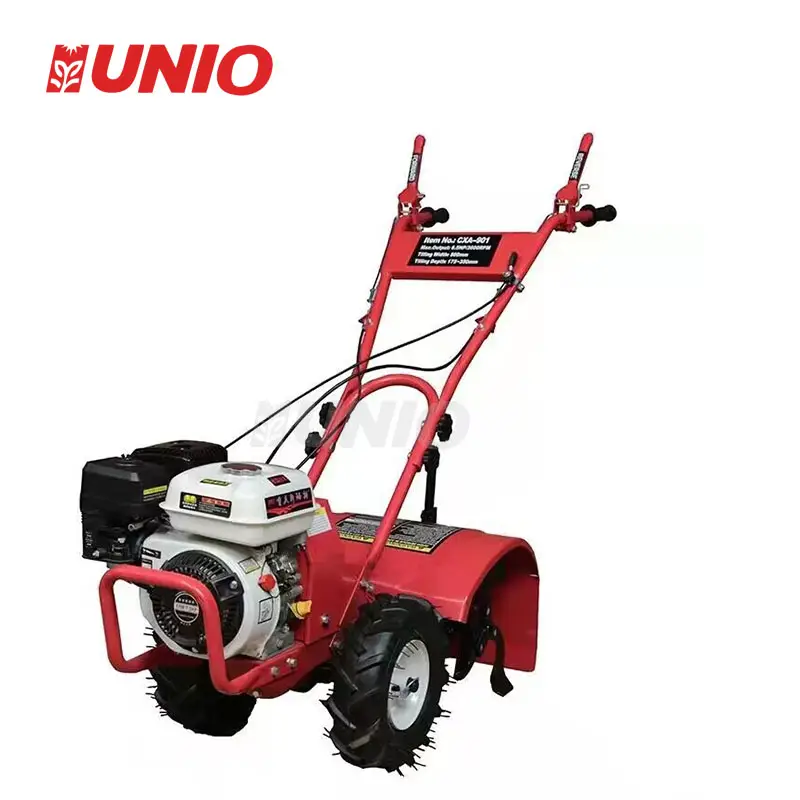 China Farming Mini Rotary Cultivator Motocultor Diesel Prices Two Wheel Hand Traktor Power Weeder Tiller For Sale