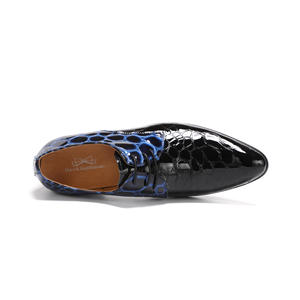 High Quality Fashionable Handcrafted Genuine Leather Slip-On High Top Waterproof Breathable Business Office Casual <b>Shoes</b> - Product Image 3