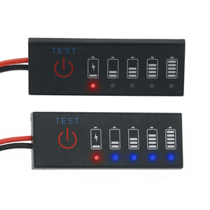 เครื่องทดสอบแบตเตอรี่ดิจิตอล Li-ion 12V 7-23V พร้อมตัวบ่งชี้แรงดันไฟฟ้า ป้องกันการใช้งานย้อนกลับ และรองรับการชาร์จ/ดิสชาร์จ - Product Image 1