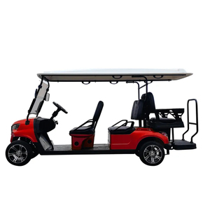 Spacious 4+2 Golf Cart for Course and Resort Applications <b>70</b>-90KM Range High Safety CE Certified Golf Cart - Product Image 4