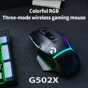 เม้าส์เล่นเกมไร้สายความเร็วเบา G502X 25600 dpi 1000Hz <span class=keywords><strong>PowerPlay</strong></span> น้ำหนักปรับได้ RGB ปุ่มขวา9ปุ่มตามหลักสรีรศาสตร์ - Product Image 5