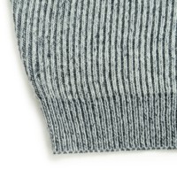 AiNear Vente en gros, conception de logo personnalisé, OEM et ODM, pull en coton tricoté pour homme, col rond, gris, à manches longues, de bonne qualité