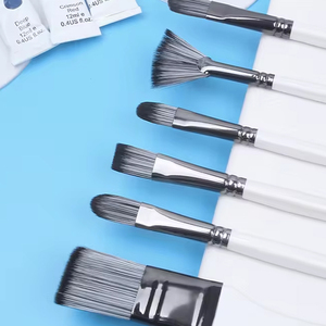 Set di pennelli per pittura professionale serie 24 pezzi di vendita calda con rotolo di tela e coltello per tavolozza per pittura - Product Image 6