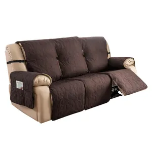 Three-seat Split Recliner Sofa Cover Factory Direct Wholesales Waterproof Recliner Chair Cover