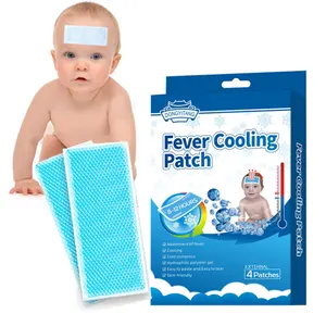 Hoge Kwaliteit Hydrogel Koude Ijskoelgel Baby Instant Reducerende Koorts Patches