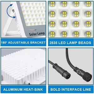 <span class=keywords><strong>Projecteur</strong></span> halogène Super Power Solar Street Sport Light Télécommande Synchronisation Réglage de la luminosité <span class=keywords><strong>Projecteur</strong></span> <span class=keywords><strong>solaire</strong></span> extérieur - Product Image 6