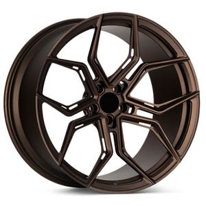Ruedas forjadas para RFX11 5 bronce satinado negro para <span class=keywords><strong>Ford</strong></span> para Mustang GT350 <span class=keywords><strong>GT500</strong></span> S550 llantas de aleación personalizadas <span class=keywords><strong>20</strong></span> 22 24 25 pulgadas - Product Image 5
