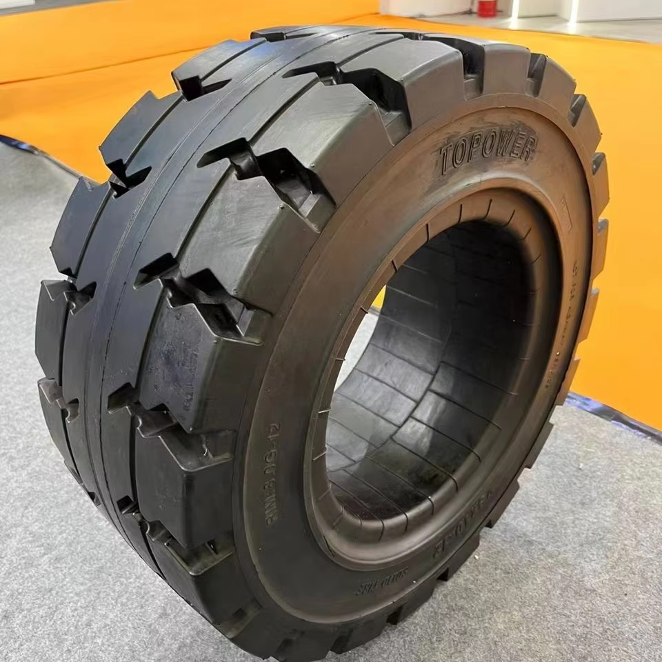 23x10-12 Wear-resistant Otr Tyre Forklift Solid Tires With Warranty